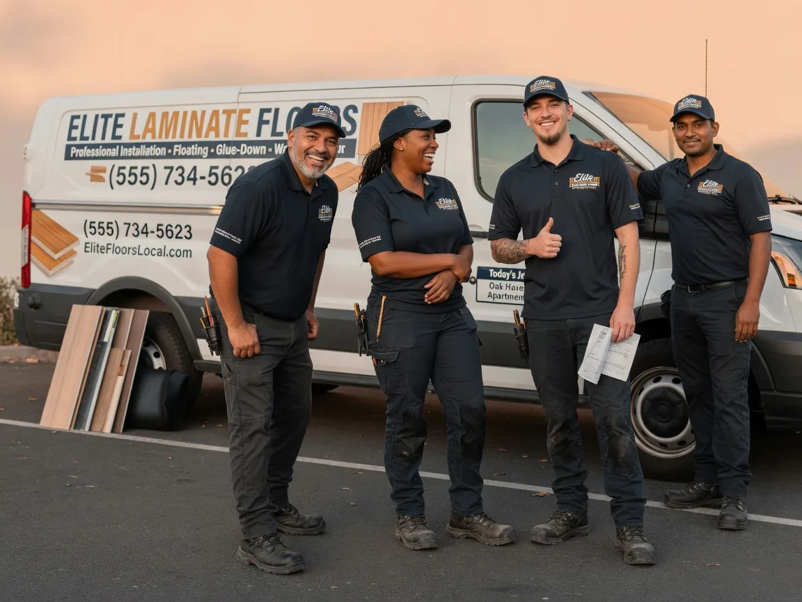 Laminate flooring installation company in Rosman, NC